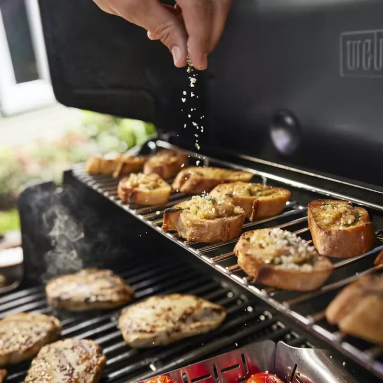 Weber Genesis E-415 Chicken Breast Grilling - Gas BBQs Weber Ireland