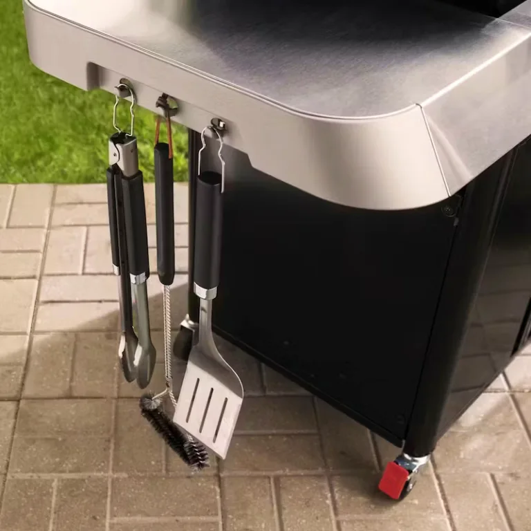 Weber Genesis E-415 Side Hooks - Weber Gas Barbecues Ireland