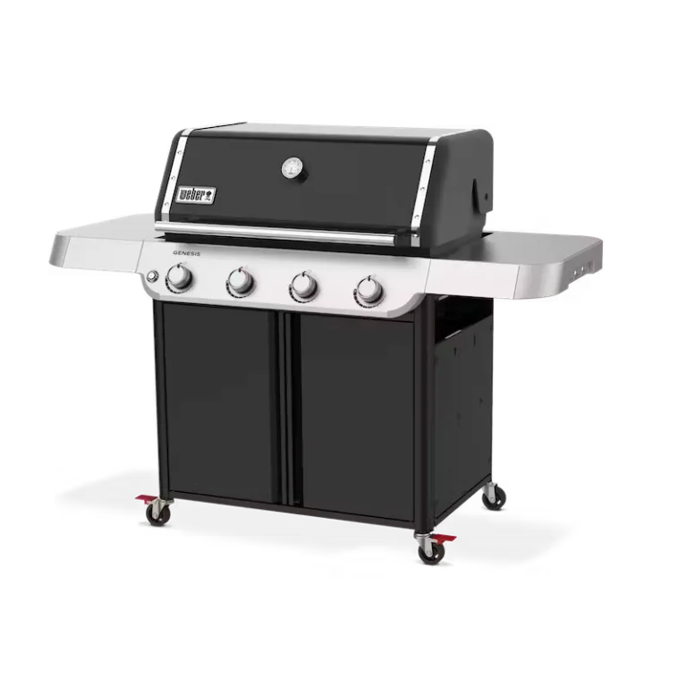 Weber Genesis E-415 Side Image - Gas Barbecues Ireland - Weber BBQs