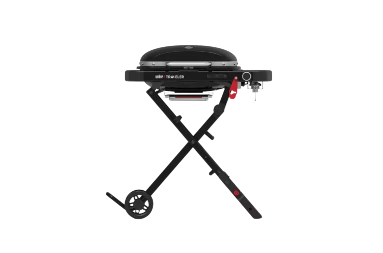 Weber Traveler Compact Gas Grill BBQ Studio - Portable Gas Grill BBQs