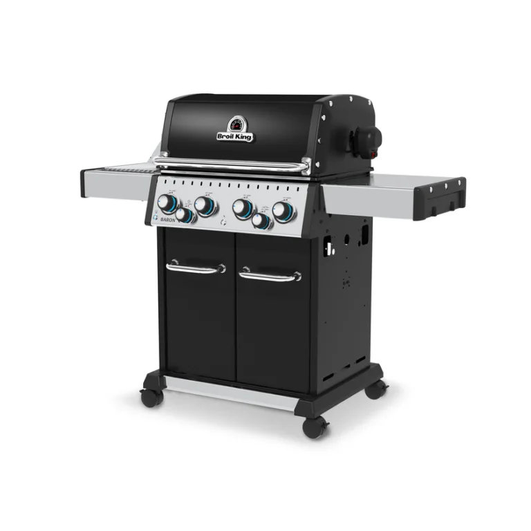 Broil King-Baron-490-IR-Gas-Grill-Side