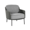 Bernini Living Chair Platinum - Outdoor Patio Chairs - The Outdoor Scene Ireland