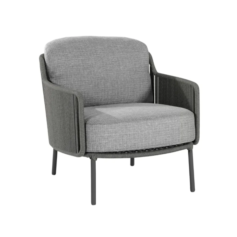 Bernini Living Chair Platinum - Outdoor Patio Chairs - The Outdoor Scene Ireland