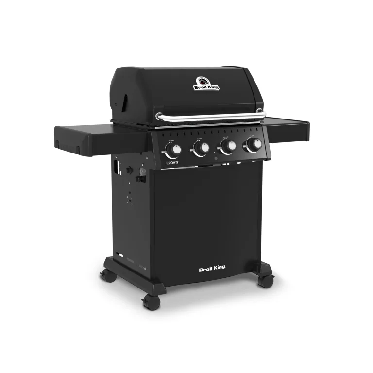 Broil King Crown 410 Gas BBQ Black Fushia - BK Gas BBQs Ireland