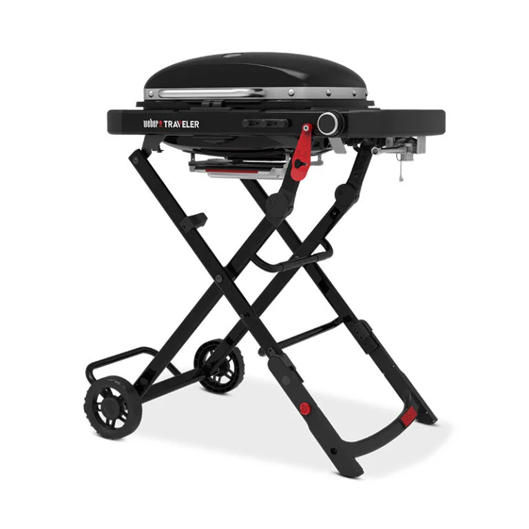 weber-traveler-compact-gas-grill-bbq-studio-left_ Weber Portable Gas Grill BBQ