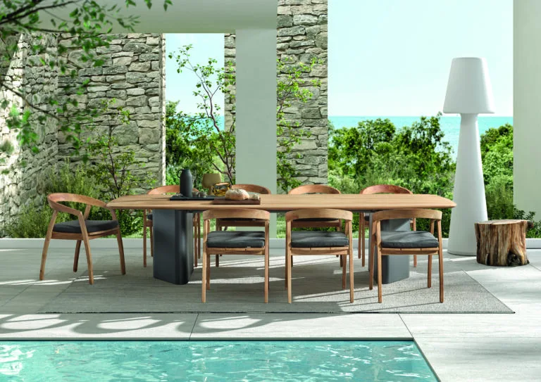 Outdoor Dining Table Set with Jakarta Chairs - Outdoor Dining in Ireland