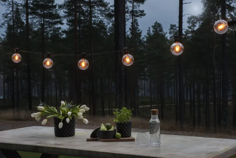 10 LED Bulbs on String Set - Outdoor Lifestyle Lighting - Outdoor Lights