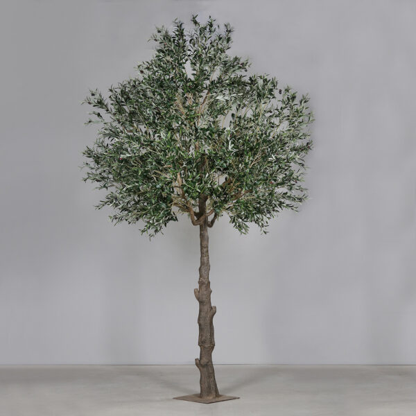 11ft Artificial Olive Tree with Real Feel Leaves and Branches