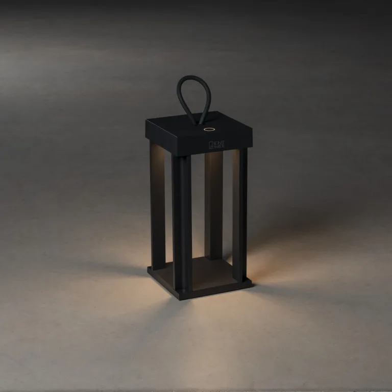 Cannes Lantern - Black - Lifestyle Outdoor Table Lamp
