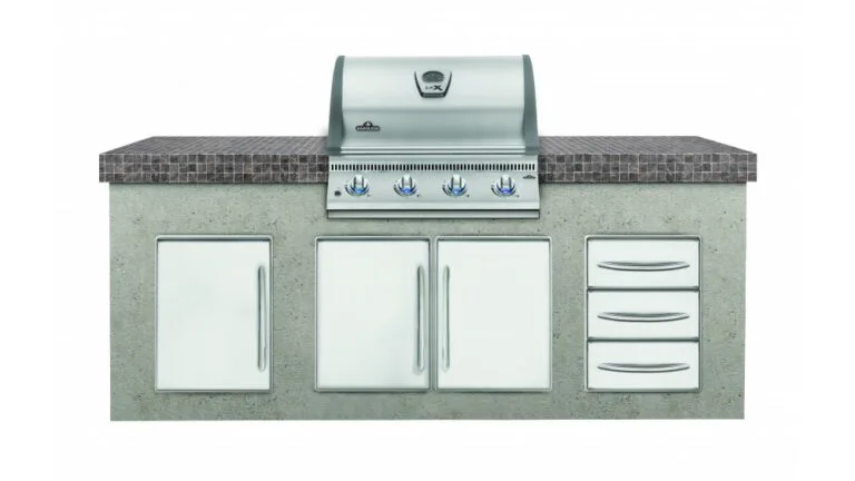Napoleon BILEX 485 4-Burner Built-In Barbecue Full Set