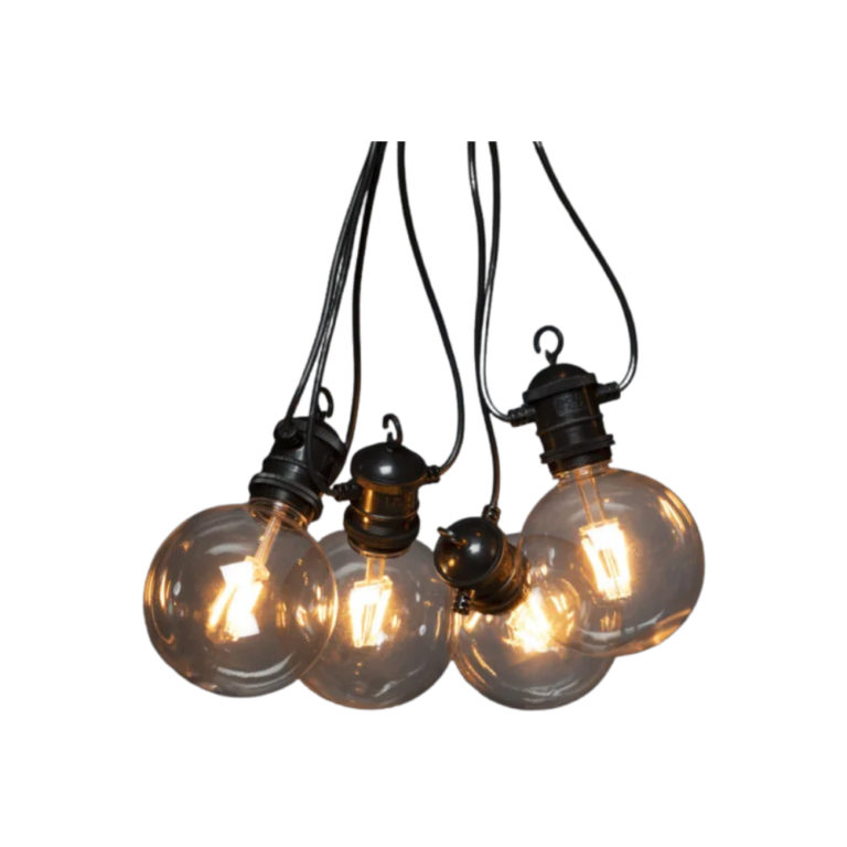 10 LED Light Bulbs on String Set - Main - Outdoor Lighting Ireland