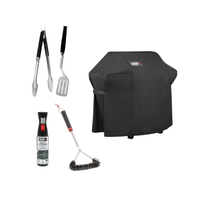 Weber Spirit 300 Barbecue Essentials Kit - Must-Have BBQ Accessories for Weber 300