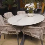 Scotland Table with Pescara Dining Chairs Set