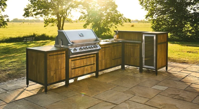 Burnout Outdoor Kitchen. Build an Outdoor Kitchen in Ireland with the help of The Outdoor Scene