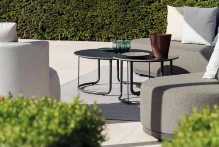 Lagos Coffee Tables Close Shot - Outdoor Garden Furniture Ireland