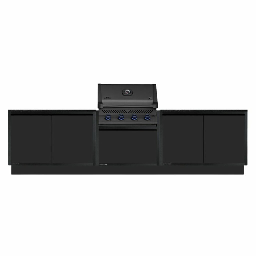 Burnout LUX Shadow - Outdoor BBQ Kitchen