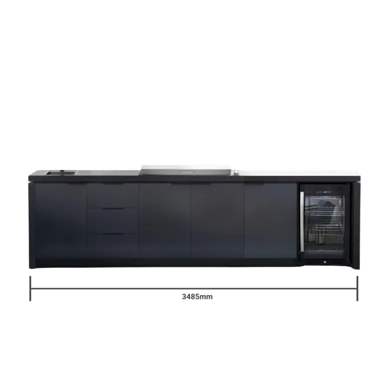Cabinex Premium Kitchen with Proline Flat lid BBQ for sale in Ireland
