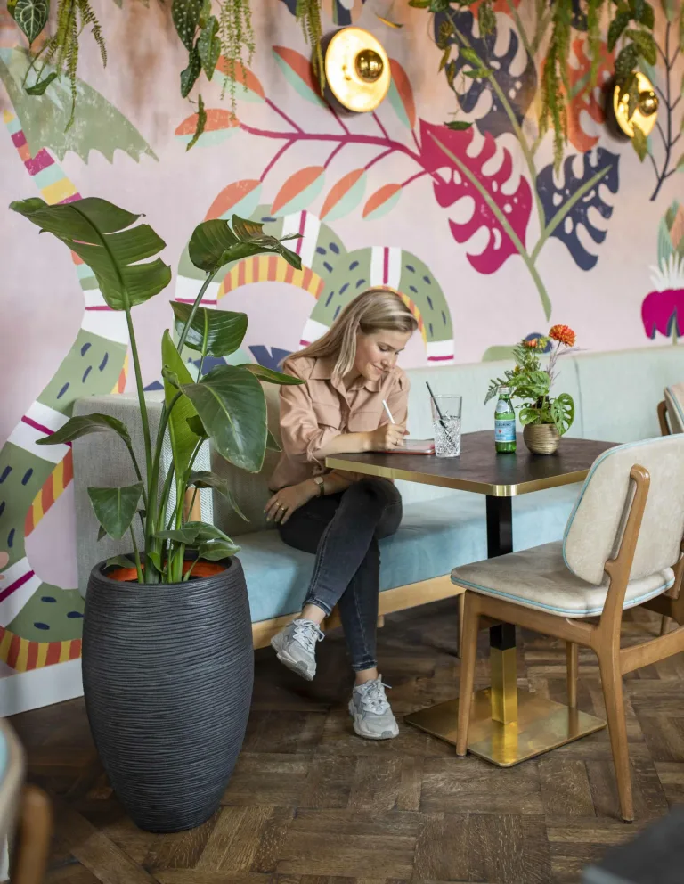 Capi Vase Elegant Rib NL - Outdoor and Indoor Pots and Planters