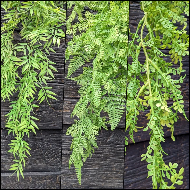 Green Hanging Foliages – 3 Assorted Styles