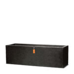 Capi Lux Terrazzo Black Planter - Large