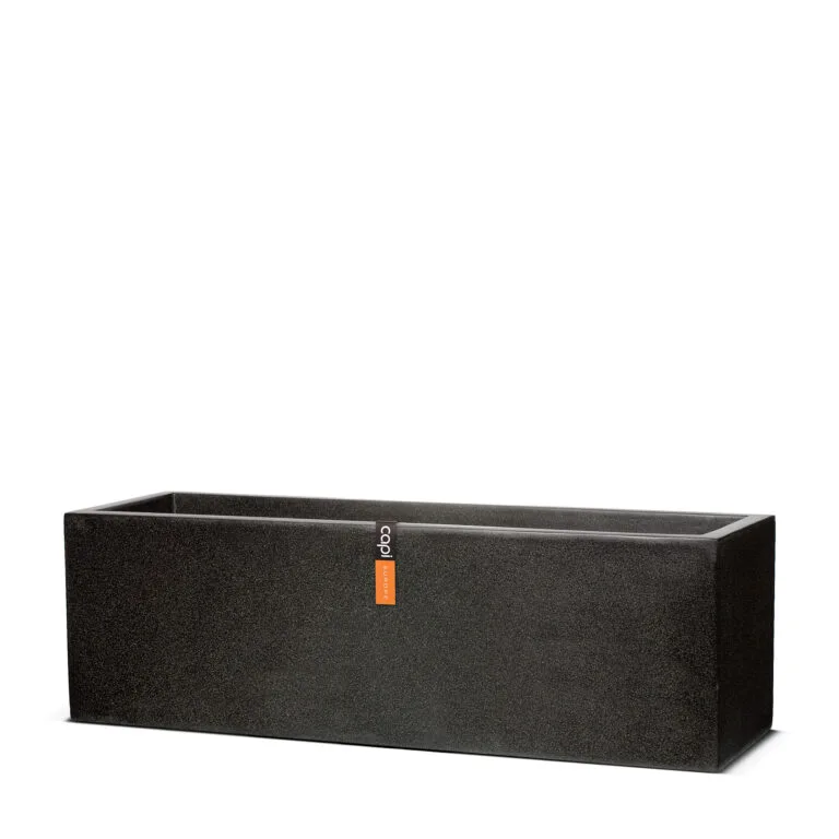 Terrazzo Lux Black Planter by Capi