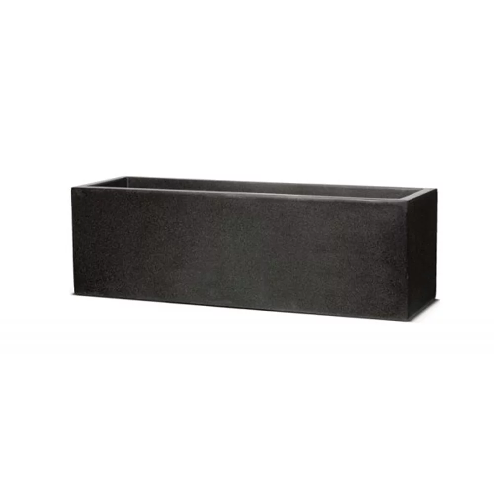 Capi Lux Terrazzo Black Planter - Garden Planters and Pots Ireland