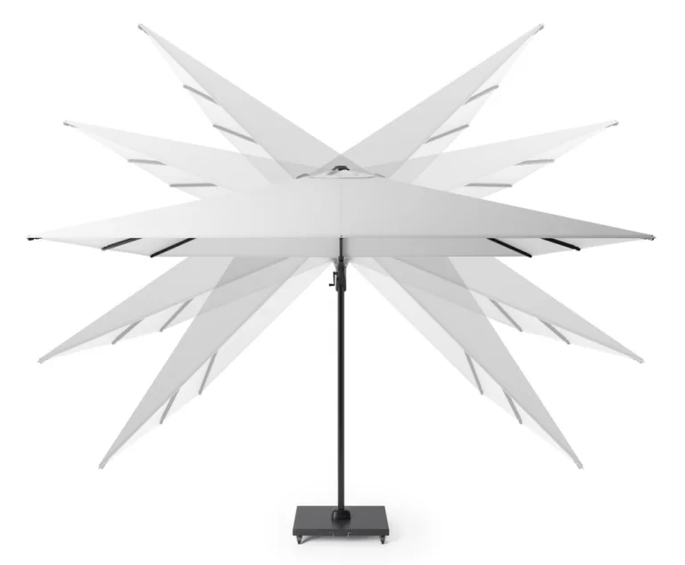 Alexander Garden Parasol Ghost Image - Front View