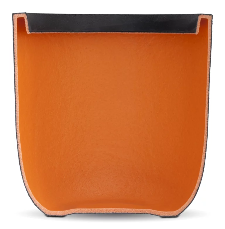 Inside Capi Planter Square Rib 40x40x40 Black - Indoor Plants and Planters Ireland