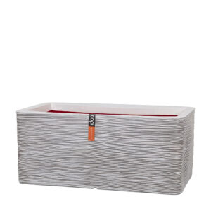 Capi Planter Rectangular Rib - Indoor and Outdoor Luxurious Garden Pots and Planters