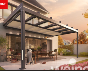 Weinor Terrazza Pure Wall Mounted Structure