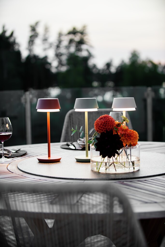 Lyon USB Outdoor Portable Table Lamp