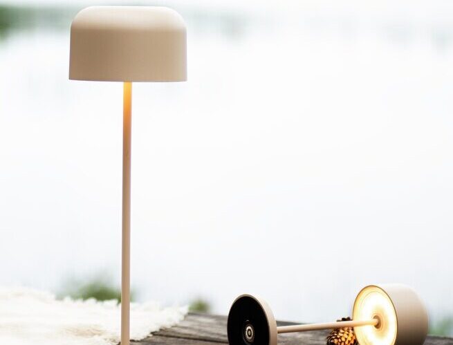 Lille Portable USB Table Lamp Sand