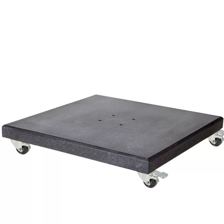 Parasol Base Modena 90kg Granite with Swivel Wheels