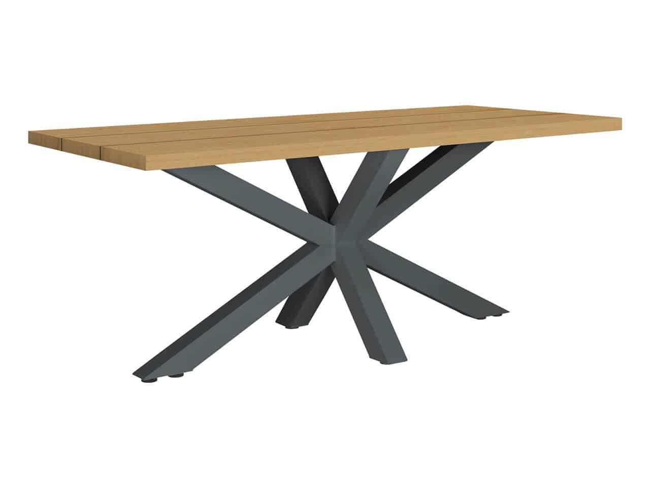 Los Marcos Outdoor Dining Table 230cm With 6 Bernini Chairs