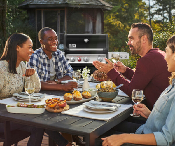 Weber Spirit E-325s Premium GBS in a Lifestyle Setting