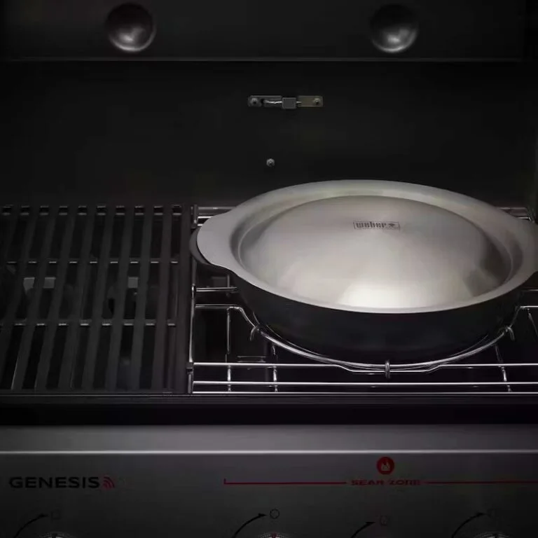 Weber Crafted Wok on Genesis BBQ