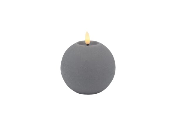 LED Ball Candle with 3D Warm White Flame