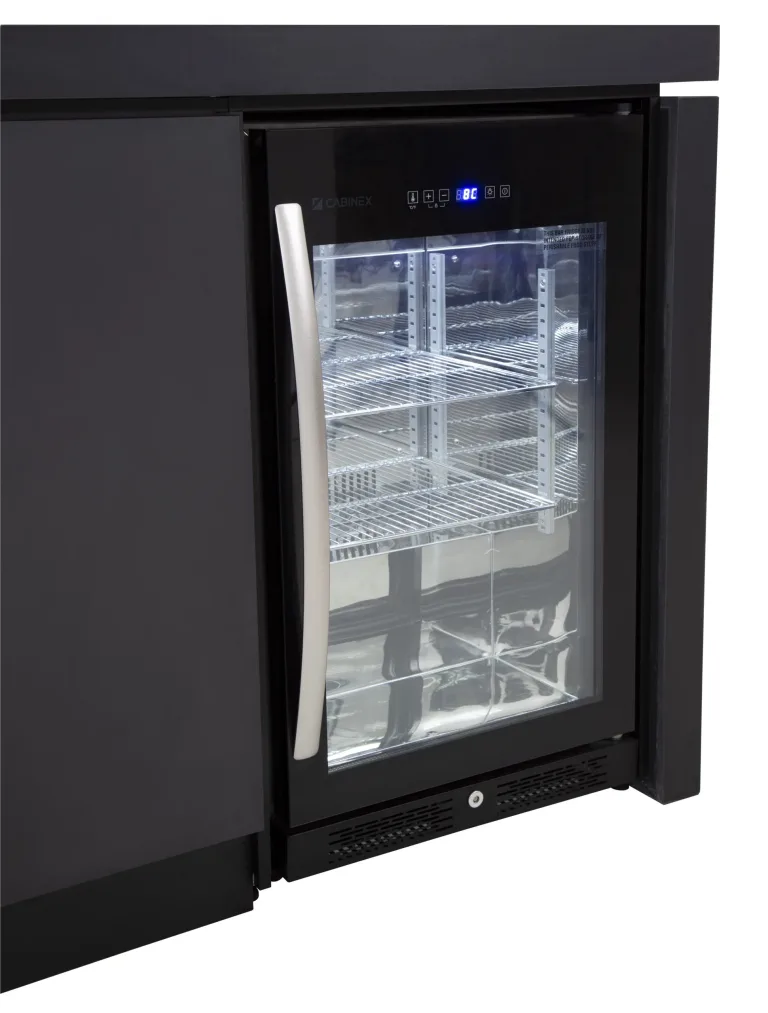 BeefEater Cabinex Premium Single Door 118-liter Fridge Top Left Shot