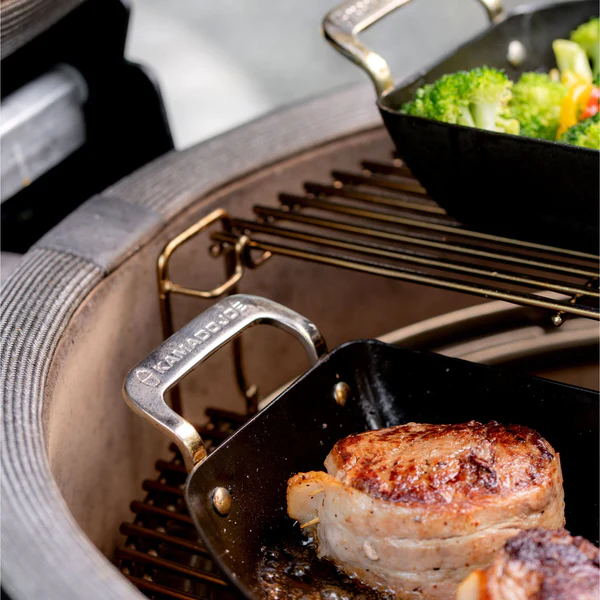 Kamado Karbon Steel Pan Set