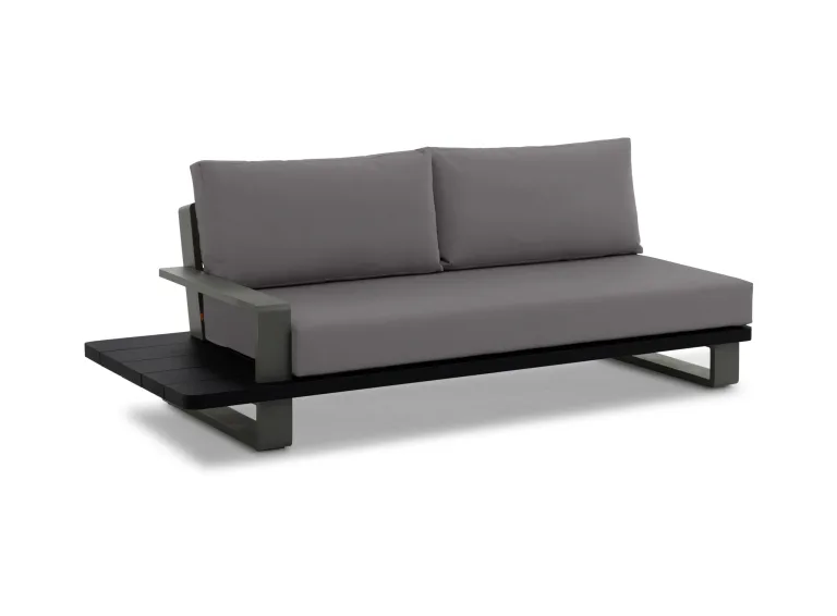 Fitz Roy Open Sofa Right Configuration with Lava Soltex Cushions