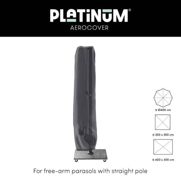 Platinum AeroCover Free-Arm Parasol Cover H292x60/65
