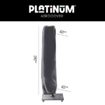Platinum AeroCover Free-Arm Parasol Cover H292x60/65