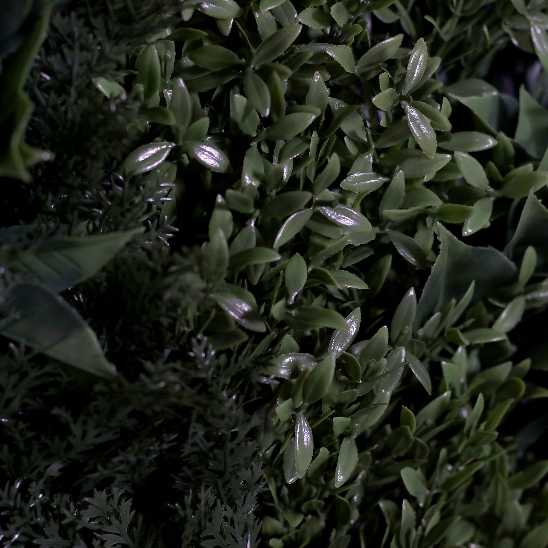 UV-Protected Multi Variegated Wall Greening Mat – 100x100cm Vertical Garden Panel