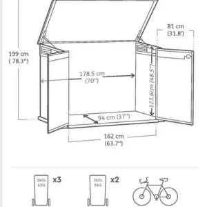 Internal Dimensions: 