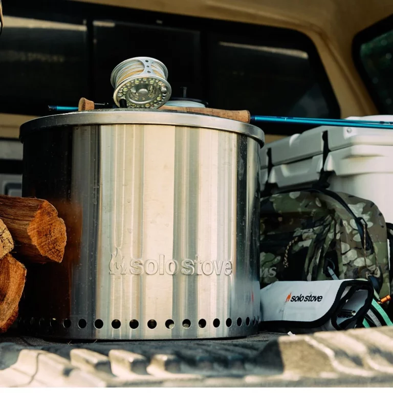 Solo Stove outdoor scene ranger firepit smokeless firepit for sale in Dublin Ireland, wood firepit