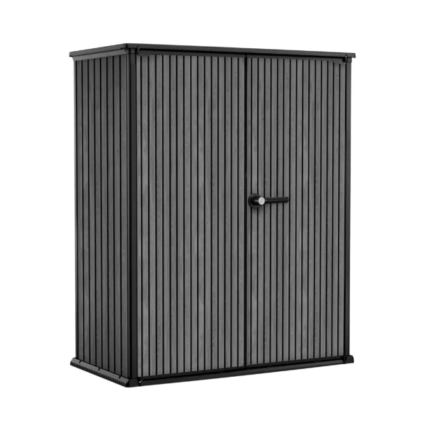 High Store Outdoor Storage Shed- Venetian Grey