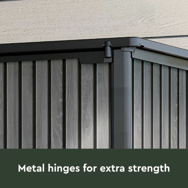 High Store Outdoor Storage Shed- Venetian Grey