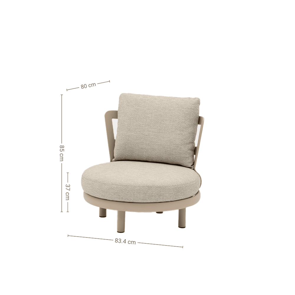 Cloud Curved Lounge Chair