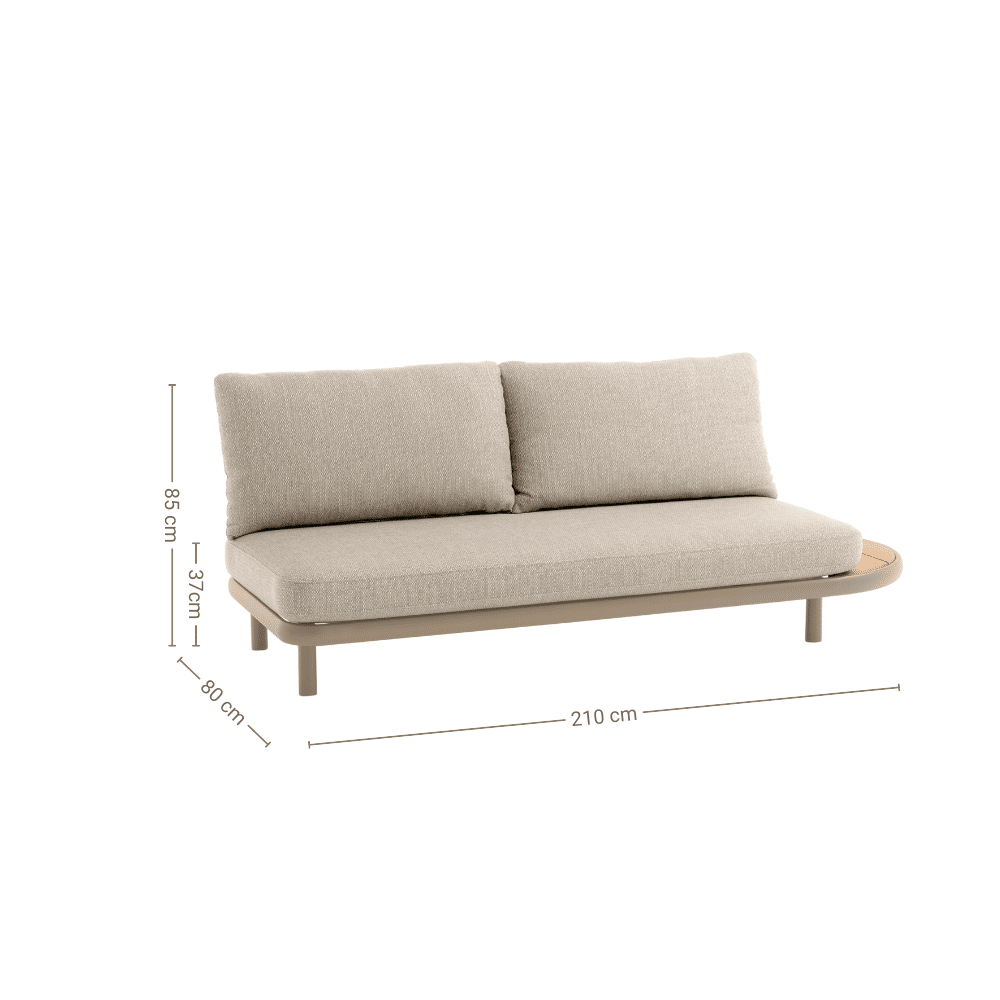 Cloud Straight 2-Seat Sofa