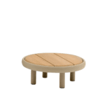 Cloud Teak Top Coffee Table 60cm